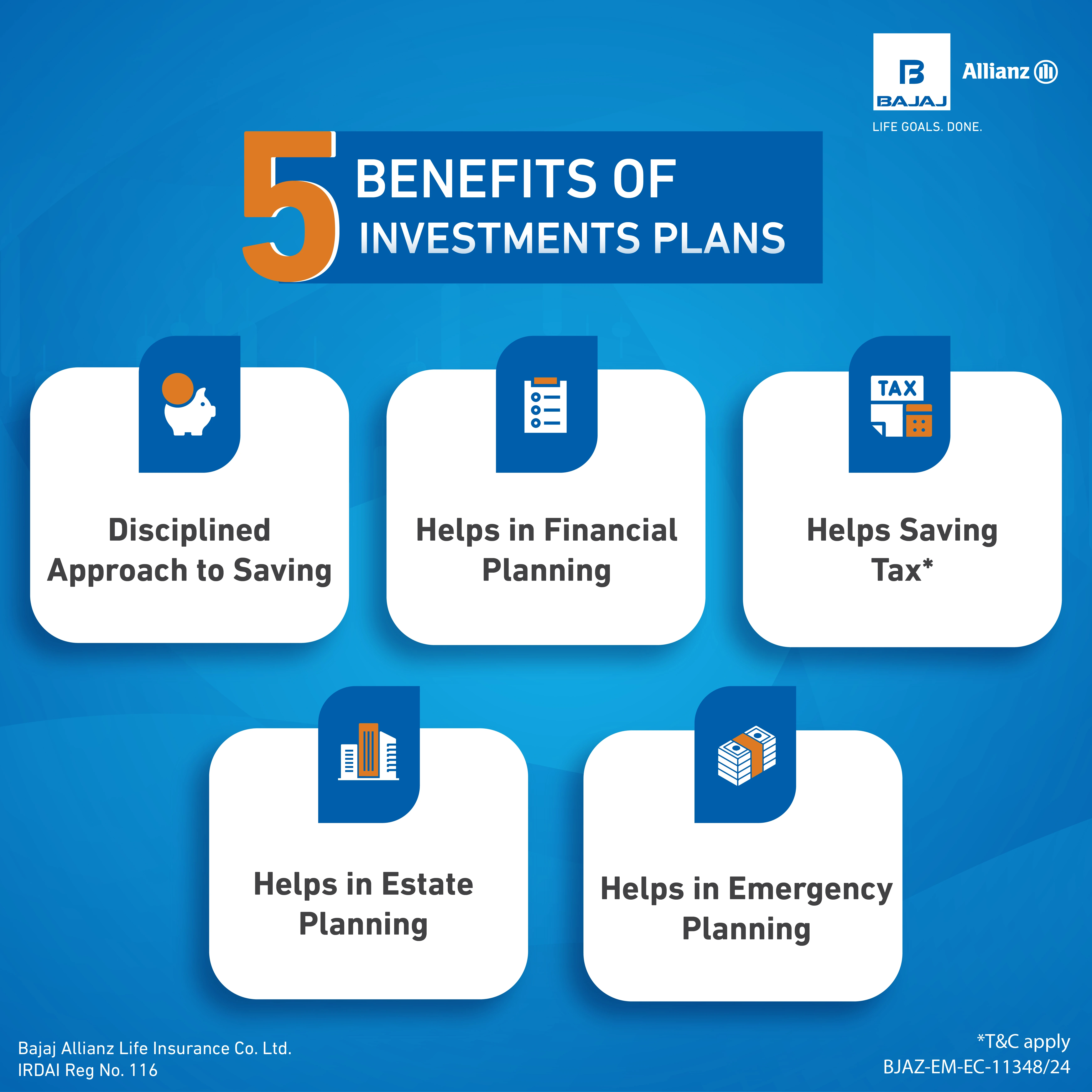 Benefits of investment plan