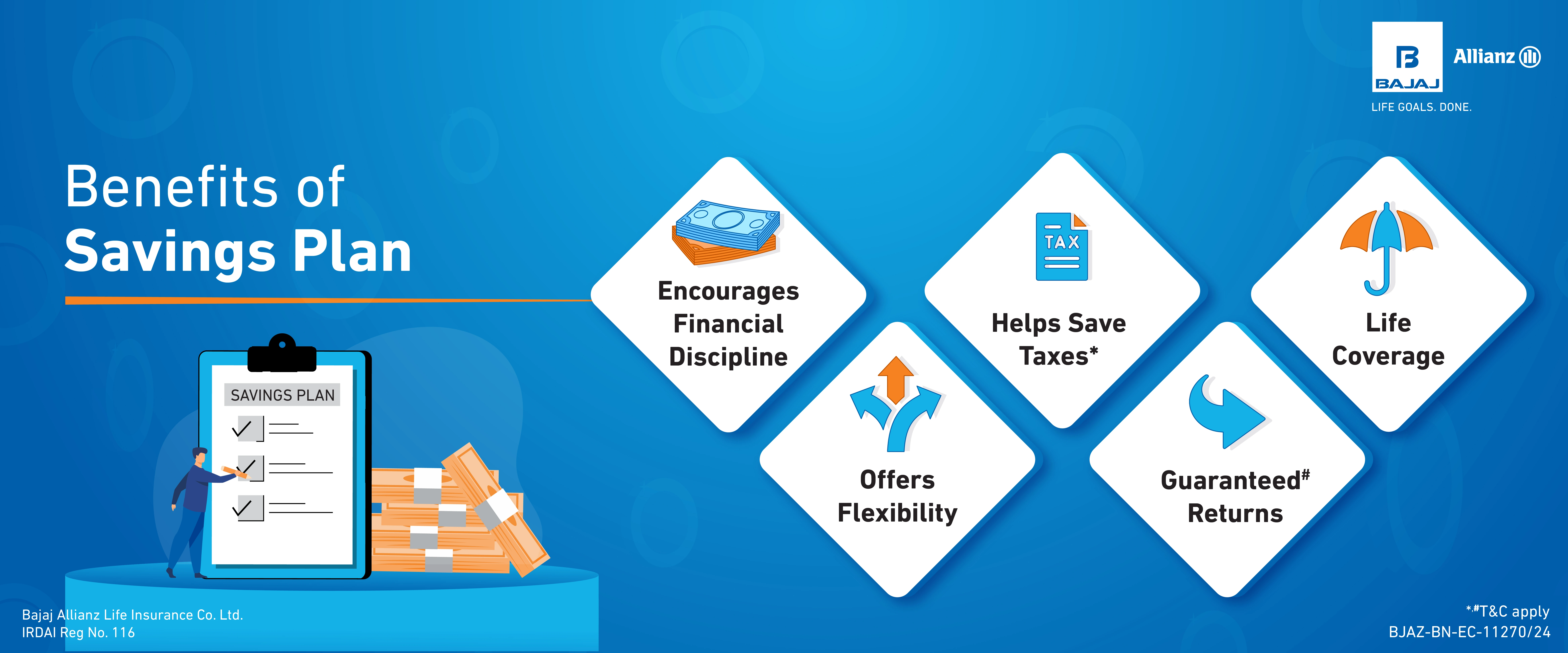 Features of Savings Plan